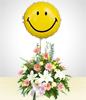 Bouquet with Balloon