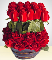 Flores - Homenaje de Rosas