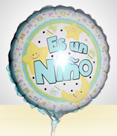 Globos y Peluches - Globo para Nacimientos - Nio