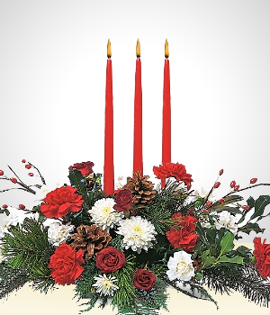 Christmas Arrangments - Centro de Mesa Navideo
