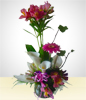 Pecerita Energa: Detalle de Gerbera Fucsia