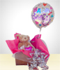 Teddy Bear in a Basket