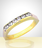 Joyas - Anillo Cintillo Cuatro