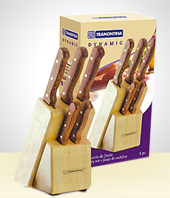 Ms Regalos - Juego de Cuchillos Tramontina Modelo III
