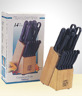 Set of Dishes - Tramontina Knife Set Model V