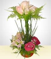 Flores - Rosas Engalanadas