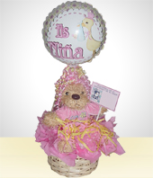 Globos y Peluches - Bienvenida Bebita