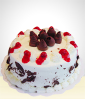 Cakes & Chocolates - Black Jungle Cake - Servings: 12 Portions.
