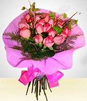 Flores - Bouquet de 25 Rosas
