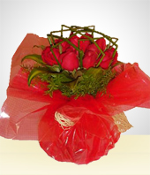 Da de la Mujer - Red de Rosas - Bouquet