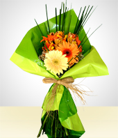 Flores - Bouquet de Gerberas