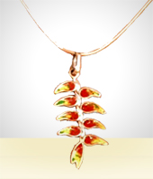 Jewelry - Revolution of Heliconia rostrata