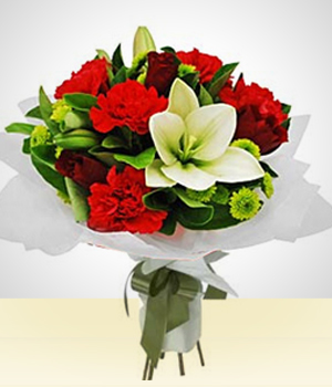 Christmas Arrangments - White Christmas