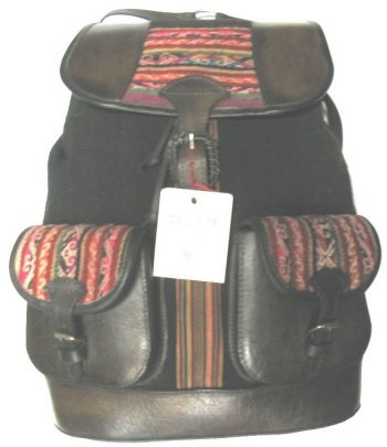 Sac à dos en cuir avec awayo Paya