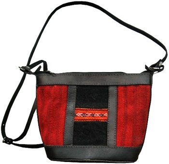 Sac à main en cuir avec awayo