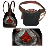 Leather Backpack/Purse