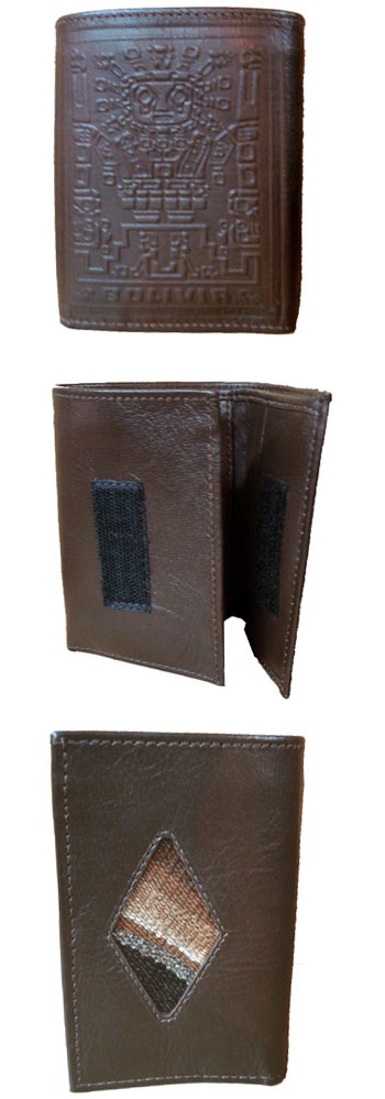 Leather wallet  Inti God 