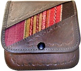 Leather Purse Quipus - Diagonal