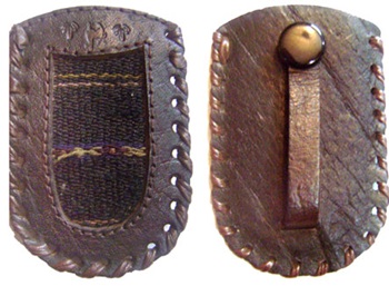 Leather Change Purse - Antique Awayo