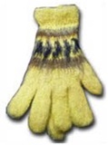 Yellow Alpaca Gloves