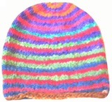Multicolor Alpaca Cap