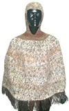 Gray Alpaca Poncho