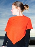 Short Poncho - Orange