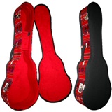 Etui rigide pour Charango recouvert de toile d'Aguayo