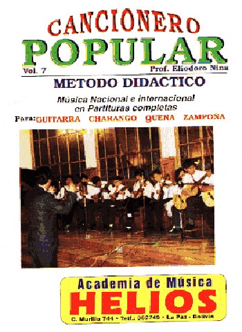 Helios � Cancionero Popular Vol. 7 para Charango, Quena y Zampo�a