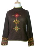 Sweater Inca Sun - Olive Green