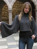 Gray Sweater - Wide Sleeves