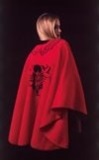 Red Deluxe Ruana