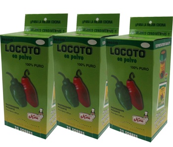 Pack of  3 - Powdered Locoto