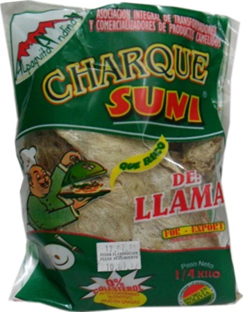 Charque de Llama Entero