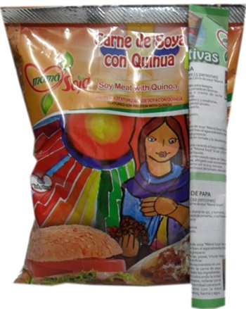 Soy Meat with Quinoa