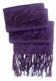 Black Alpaca Scarf