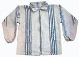 Alpaca Jacket with Stripes