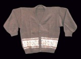Baby Alpaca Cardigan - Brown
