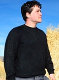 Alpaca Sweater - Black- Marengo