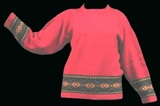 Baby Alpaca Sweater - Red