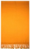 Sleek Alpaca Shawl - orange