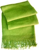 Sleek Alpaca Shawl - Dark Green