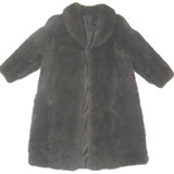 Abrigo de Alpaca - Negro
