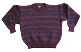 Dark Burgundy Sweater <br>Ages: 4-5 years