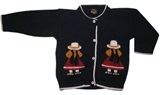 Girl's Blue Cardigan<br>Ages: 3-4 years