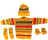 Conjunto de 4 piezas (1 - 2 aos) - Amarillo