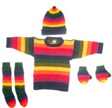 Conjunto de 4 piezas (1 - 2 aos) - Multicolor