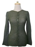Saco modelo calado - verde oliva