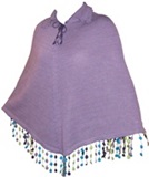 Ilusion  poncho - lila