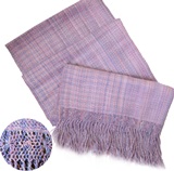 Shawl - shades of pink and lila